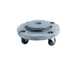 Poubelle à empattement - 80 Litres - Ø 40 x H 15,5 CM - Jantex - L682