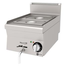 Bain Marie - 1/2 + 1/3 GN - Elektrisch - Tafelmodel - RVS - 230V - G600 Line - G-Line
