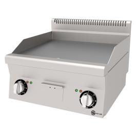 Bakplaat - Glad - Tafelmodel - RVS - 400V - B 60 CM - G600 Line - G-Line