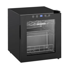 Wijnklimaatkast - 1 Zone - 15 Flessen - Glazen Deur - 1-Deurs - 46 L - Zwart - Severin