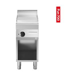 Plaque de cuisson - Électrique - Lisse - 400V - L 40 CM - Fun 700 Line - Modulaire