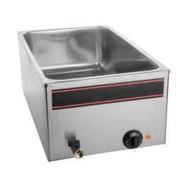 Bain Marie - H 24,5 x 34,5 x 60 CM - 7,24 KG - 220 - 240 V - 1000 W - Inox - Caterchef - 508040