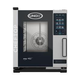 Cheftop Mindplus - H 64.9 x 53.5 x 72 CM - 57.2 KG - 380 - 415 - Sans - Prise V - 5200 W - Inox - +30°C / +260°C - Unox - 596239