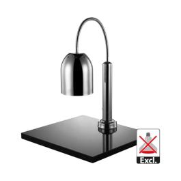 Lampe chauffante - H 65 x 50 x 45 CM - 16,3 KG - Ø15,6 CM - 220 - 240 V - Inox - Chromé - Caterchef - 688260