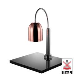 Lampe chauffante - H 65 x 50 x 45 CM - 16,3 KG - Ø15,6 CM - 220 - 240 V - Inox - Cuivre - Caterchef - 688261