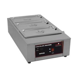 Réchaud Chocolat - H 17,8 x 35,9 x 66,9 CM - 8 KG - 220 - 240 V - 1000 W - Inox - +20°C à 90°C - Caterchef - 921520