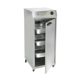 Armoire chauffante - H 92,5 x 42,5 x 46 CM - 30 KG - 220 - 240 V - 1500 W - Inox - +0°C / +130°C - Roller Grill - 304080