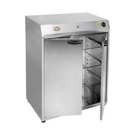 Armoire chauffante - H 92,5 x 80 x 46 CM - 45 KG - 220 - 240 V - 3000 W - Inox - +0°C / +130°C - Roller Grill - 304085