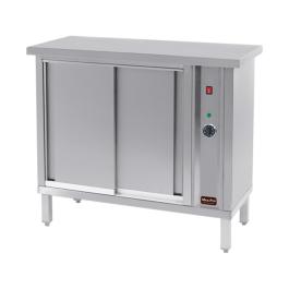 Armoire chauffante - H 90 x 105 x 46 CM - 66 KG - 220 - 240 V - 1000 W - Inox - +30°C / +90°C - MaxPro - 921235