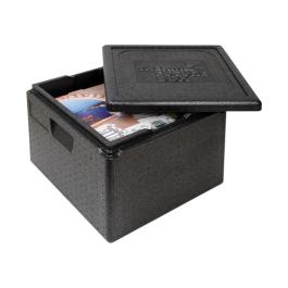 Thermobox Pizza - H 39 x 41 x 41 CM - 0.85 KG - Polypropylène - Noir - 40 Litres - Thermo Future Box - 235042