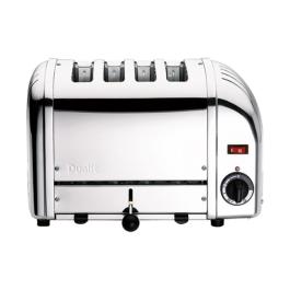 Broodrooster - H 22 x 36 x 21 CM - 4.2 KG - 220 - 240 V - 2200 W - RVS - Dualit - 310003