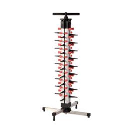 Porte-assiettes Modèle de table - H 100 x 36 x 36 CM - 5,2 KG - Inox - Plate Mate - 556012