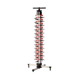 Porte-assiettes Modèle de table - H 120 x 36 x 36 CM - 6,4 KG - Inox - Plate Mate - 556013