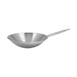 Wok - H 9 CM - 1.675 KG - Ø36 CM - inox - 5.5 Litre - Pujadas - 720085