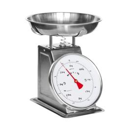 Balance - H 32,5 x 28 x 27 CM - 7,5 KG - Inox - 859104