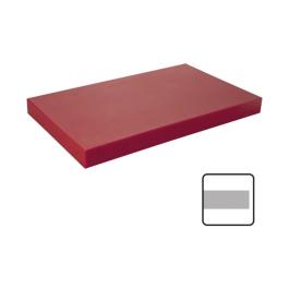 Lame de coupe - 60 x 33 CM - 7,81 KG - Polyéthylène - Rouge - Caterchef - 882291