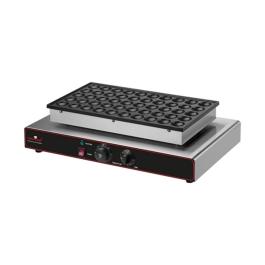 Poffertjes Bakapparaat - H 17 x 55 x 37.5 CM - 10.7 KG - 220 - 240 V - 1800 W - +0°C / +300°C - Caterchef - 680250