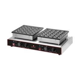 Poffertjes Bakapparaat - H 17 x 62 x 37.5 CM - 10.7 KG - 220 - 240 V - 1700 W - +0°C / +300°C - Caterchef - 680125