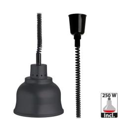 Hotte aspirante - H 22 CM - 0,7 KG - Ø22,5 CM - 220 - 240 V - Aluminium - Noir - Caterchef - 508021