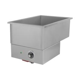 Bain Marie - H 30 x 34.5 x 55 CM - 8.5 KG - 220 - 240 V - 2000 W - RVS - Mach - 899102
