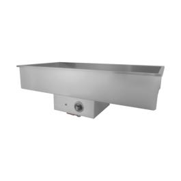 Bain Marie - H 30 x 100 x 55 CM - 13 KG - 220 - 240 V - 3000 W - RVS - Mach - 899104