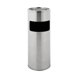 Poubelle - H 61 CM - 3,055 KG - Ø25 CM - acier inoxydable - 12,5 L - 541025