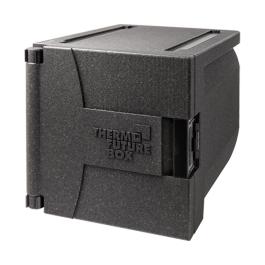 Thermobox - 1/1 GN - 69 Litre - H 49 x 66 x 45 CM - Polypropylène - Noir - Thermo Future Box - 235051