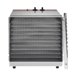Voedsel Droogoven - H 43.3 x 43.5 x 51.1 CM - 13.8 KG - 220 - 240 V - 1000 W - RVS - +30°C / +75°C - Caterchef