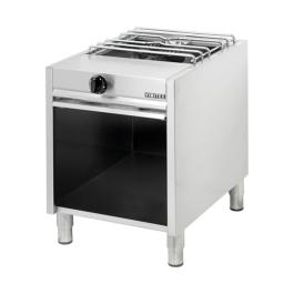 Hokker - H 67 x 50 x 62.5 CM - 16 KG - Aardgas - 9 CM - RVS - Gas - Vimitex - 305010