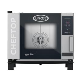 Cheftop Mindzero - H 67.5 x 75 x 78.3 CM - 61 KG - 380 - 415 - Sans - Prise V - 9300 W - Inox - +30°C / +260°C - Unox - 596273