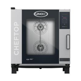Cheftop Mindzero - H 84.3 x 75 x 78.3 CM - 72 KG - 380 - 415 - Sans - Prise V - 11700 W - Inox - +30°C / +260°C - Unox - 596275