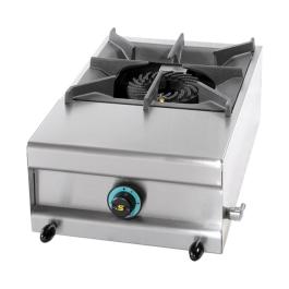 Kooktoestel - H 25 x 39 x 60 CM - 13 KG - Aardgas - 7.5 CM - RVS - Gas - Mach - 321201