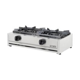 Kooktoestel - H 20 x 71 x 40 CM - 22 KG - Propaangas - 14 CM - RVS - Gas - Vimitex - 305102