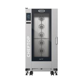 Cheftop Mindplus - H 187.5 x 89.2 x 101.8 CM - 292 KG - 380 - 415 - Zonder - Stekker V - 38500 W - RVS - +30°C / +300°C - Unox - 596265