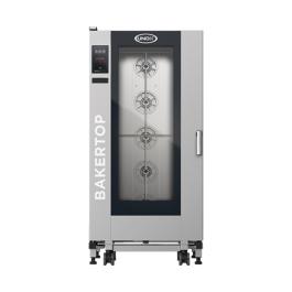 Bakertop Mindone - H 187.5 x 89.2 x 101.8 CM - 262 KG - 380 - 415 - Zonder - Stekker V - 29300 W - RVS - +30°C / +260°C - Unox - 596451