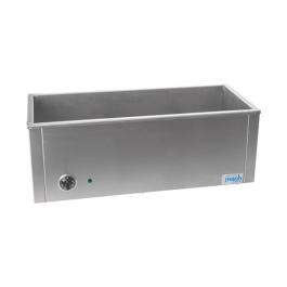 Bain Marie - H 29,1 x 72,3 x 34,5 CM - 13,6 KG - 220 - 240 V - 2000 W - acier inoxydable - Mach - 899003