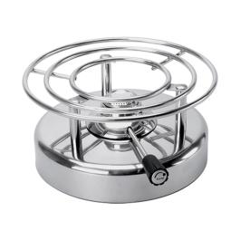 Rechaud - H 11 CM - 1.72 KG - Ø20 CM - Gaz Propane - 1.4 CM - Inox - Kisag - 204025