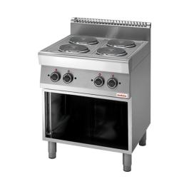 Kooktoestel - H 85 x 70 x 70 CM - 44 KG - 380 - 415 - Zonder - Stekker V - 10400 W - RVS - Elektrisch - Modular - 316711