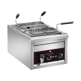 Pasta-Kookapparaat - H 34 x 40 x 70 CM - 11.2 KG - 220 - 240 V - 3500 W - RVS - 18 Liter - +30°C / +120°C - Caterchef - 508125