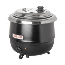 Marmite à soupe - H 40,1 CM - 5,8 KG - Ø41,4 CM - 220 - 240 V - 600 W - Métal - 13 Litres - Couvercle à charnière - Bistro - 537115