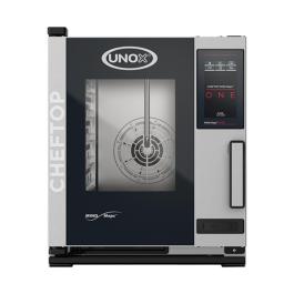 Cheftop Mindone - H 64.9 x 53.5 x 72 CM - 55.2 KG - 380 - 415 - Zonder - Stekker V - 5200 W - RVS - +30°C / +260°C - Unox - 596233