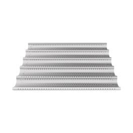 Grille Baguette - 60 x 40 CM - 0,85 KG - Aluminium - Unox - 596328