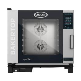 Bakertop Mindplus - H 84.3 x 86 x 96.7 CM - 111.7 KG - 380 - 415 - Zonder - Stekker V - 14000 W - RVS - +30°C / +260°C - Unox - 596434