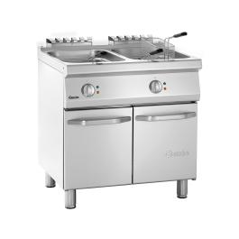 Friteuse - 2 x 15 Liter - Aftapkraan - 400V - Bartscher - 286922