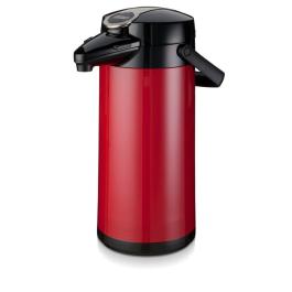 Airpot Furento - 2.2 Liter - Rood/Glas - Bravilor - 7.171.337.101