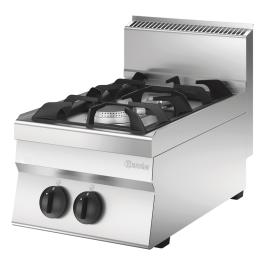 Gasfornuis 650 - TA - 2 Pitten - Bartscher