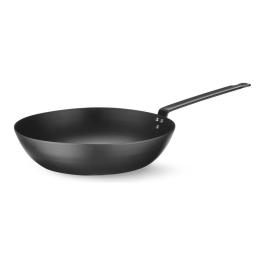 Poêle wok - Avec œillet de suspension - Ø 30.4 CM - Noir - Hendi
