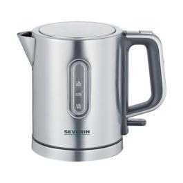 Bouilloire - H 19 x 23 x 14 CM - 0,962 KG - 220 - 240 V - 2400 W - acier inoxydable - 1 litre - Severin - 910002