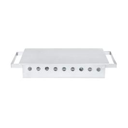 Chauffe-plats - 2 brûleurs - acier inoxydable - G-Line