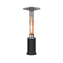 Terrasheater - Flame - Propaan - Hamerslag Grijs - Metaal - G-Line